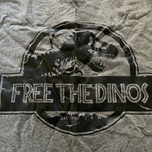 Custom Universal T shirt - Jurassic Park